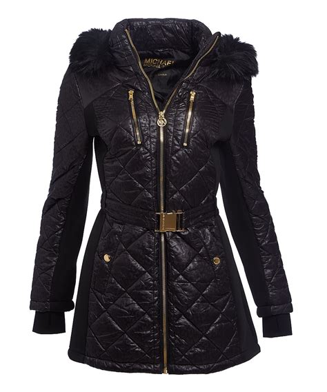 michael kors winter jackets womens xxl|Michael Kors black jacket women's.